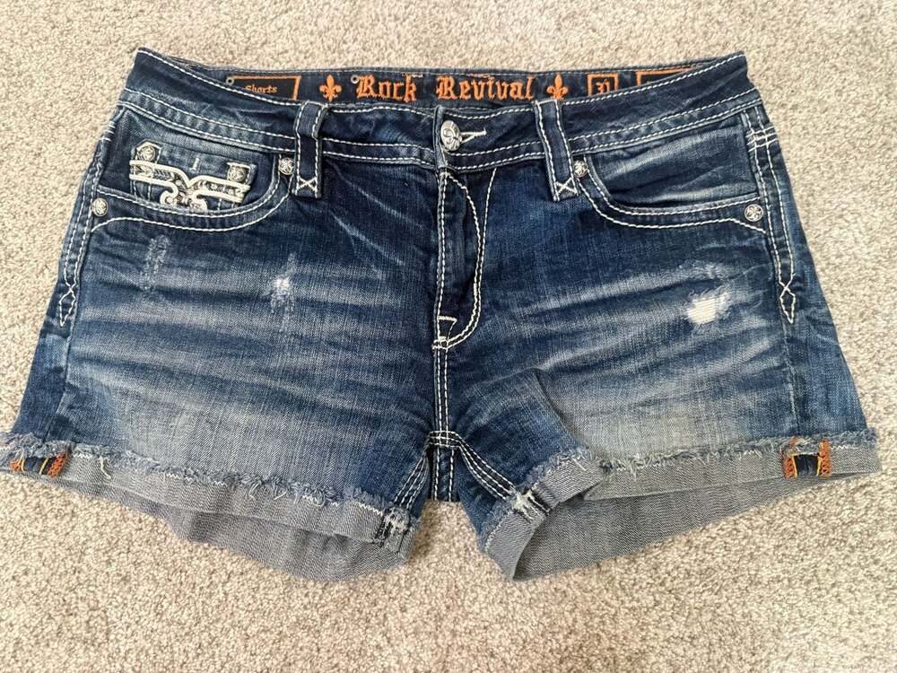 Rock Revival Brunella H Jean Shorts